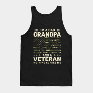 I'M A Dad Grandpa And Veteran Tank Top